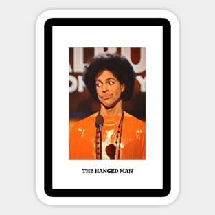 The Hanged Man Tarot Card - Prince Sticker